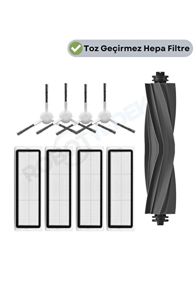 robotyedek Dreame D10 Plus Gen 2 (Rll42Sda) Compatible Replacement Mop-Free R...