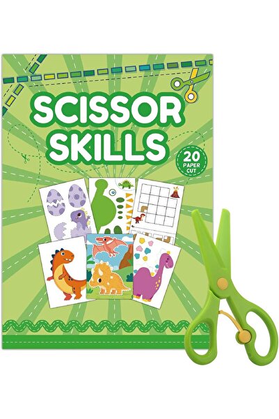 Generic Craft Supplies for Kids - Safety Scissors and Paper Cutting Activities