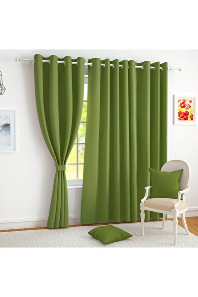 Generic Story@Home Forest Green Blackout Curtain