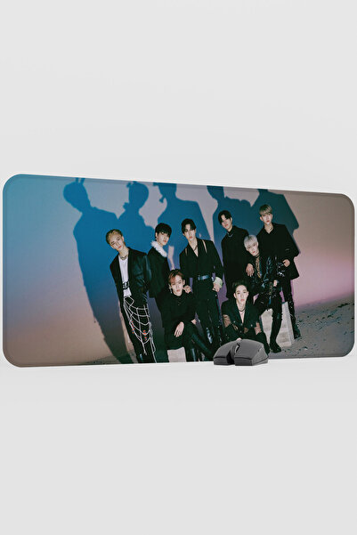 mousepad bastir Stray Kids V5 90X40 XXL Gaming Rubber Non-Slip Base Mouse Pad...