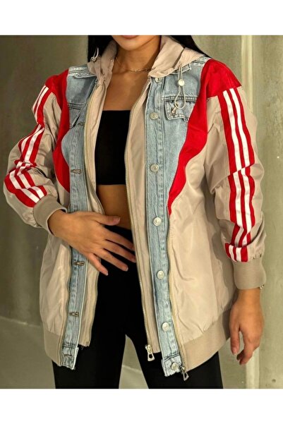 Veto Jeans Kapüşonlu Mix Ceket