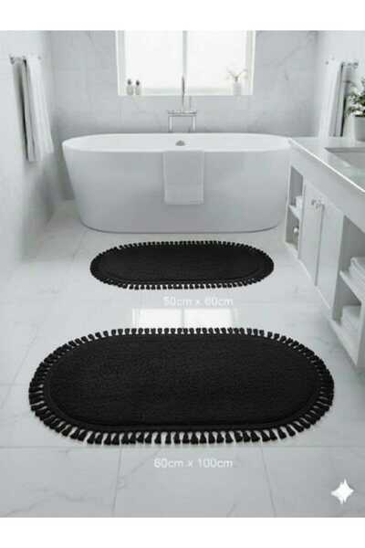 ALTUN CARPET panyo PELÜŞ KAYMAZ TABANDAN OLÜŞMAKTA paspas seti 2li+3lü+4lü çe...