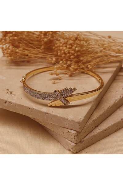 TAHAN MÜCEVHERAT Flow Stone Modern Kelepçe