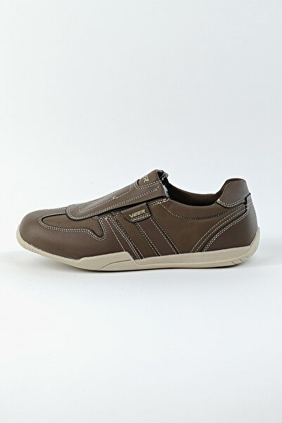 Veer Casual Leather Shoes Brown