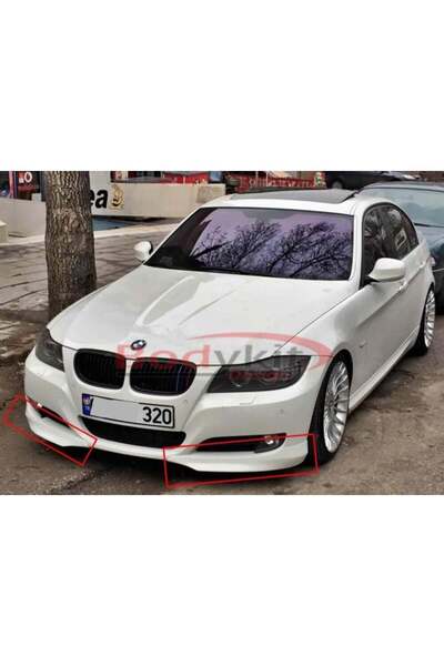 AksoyTuning Bmw E90 Uyumlu Yedek Parça LCİ Ön Tampon Flap Takımı