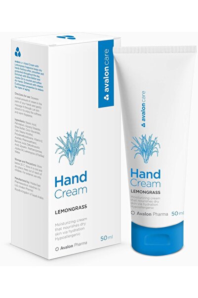 Avalon Care كريم لليدين من أفالونكير مرطب للبشرة الجافة برائحة عشبة الليمون، ...