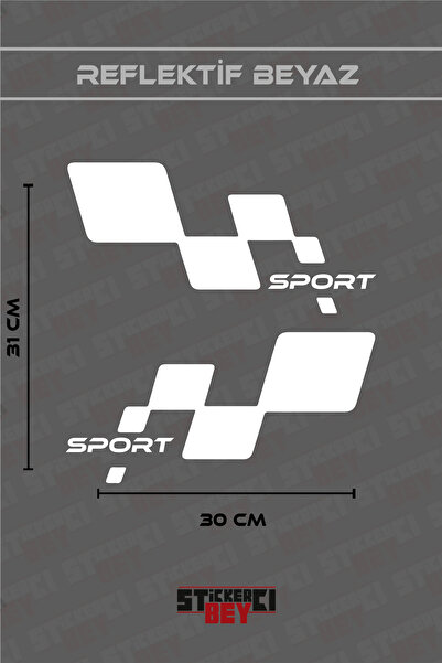 STİCKERCI BEY Sport Written Motorcycle Laptop Helmet Car Sticker Decal (Foil ...