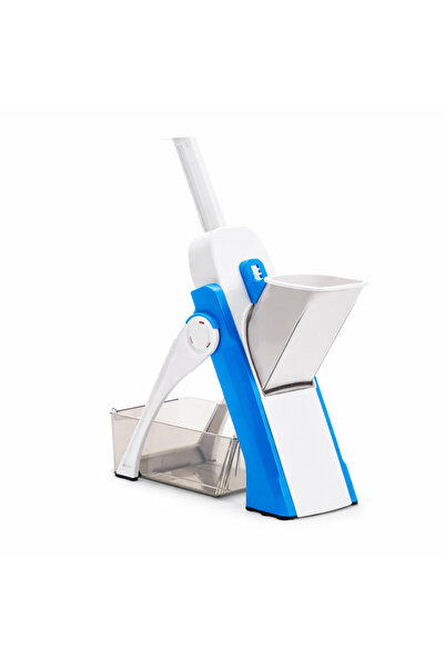 Generic Stainless Steel Adjustable Vegetable Slicer Mandoline with Safety Hol...