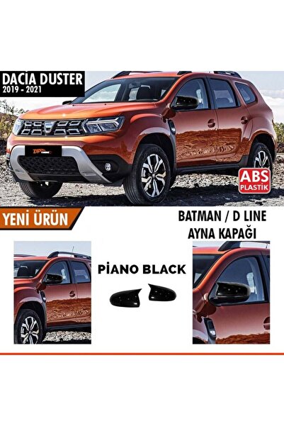 Genel Markalar Dacia Duster 2019-2021 Batman Yarasa Ayna Kapağı Sinyalli Pian...