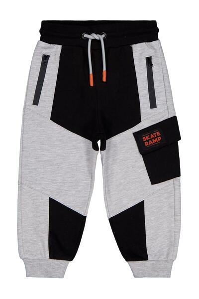 Civil Boys Skate Ramp Label 2-5 Years Old Sweatpants - Gray 5-6 Years Old