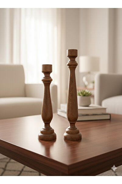 Woodya ŞEHRAZAT ŞAMDAN 2’Lİ SET 28cm-24cm