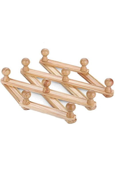 genric OneDcor Expandable Wooden Wall Hanger Wall Mounted Accordion Expanding...