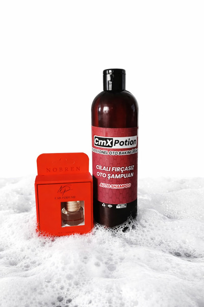 CmXPotion Snow Foam Cilalı Fırçasız Oto Şampuan Yoğun Köpük & 10 ml Oto Koku