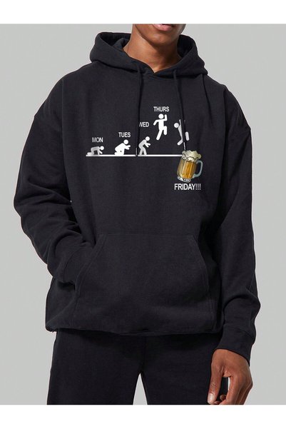 donamod Stilski, udoban ženski/muški sweatshirt posebnog dizajna 2136