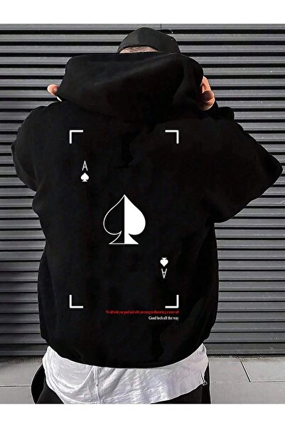 donamod Hanorac cu glugă cu șnur din seria Coko Manfinity Homme Plus cu impri...