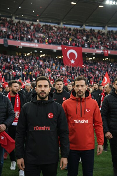 SARI Turkey Half Zipper Raincoat