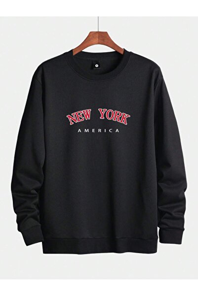 donamod Coko серия Letter Graphic суитшърт