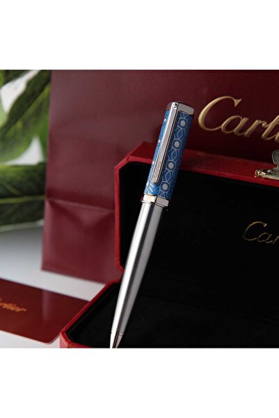 Cartier قلم كارتير سانتوس بنقوش