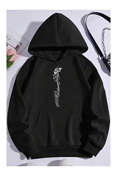 BOHEMGİYİM Φούτερ με κουκούλα Unisex με στάμπα