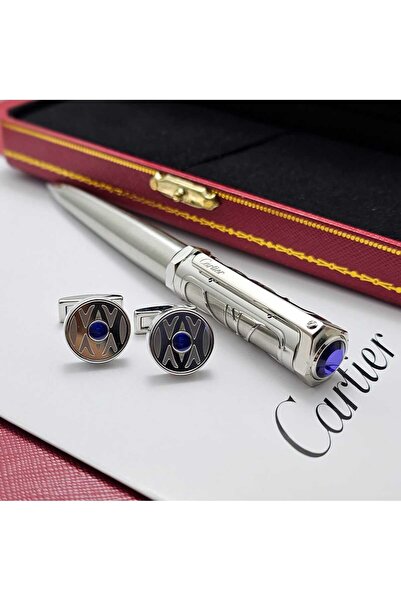 Cartier قلم كارتير لويس بنقوش مفرغة مع كبك
