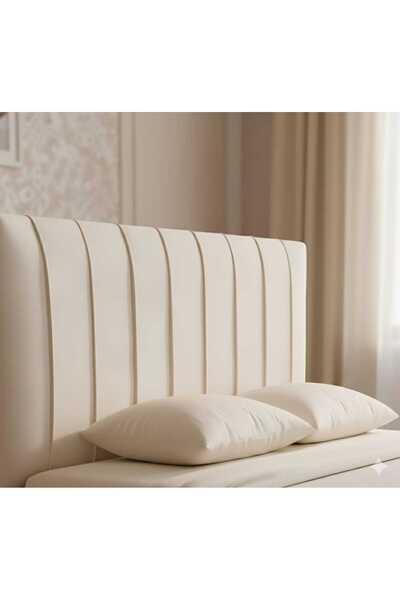 ASENA MOBİLYA 160x70 krem renginde bazabaşlık kılıfı