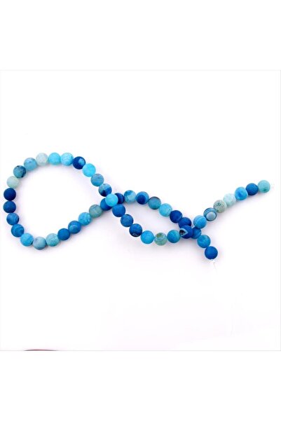 ZERO LAND Lvsqvr Agate Stone Matte (184047) 8 Mm-Blue