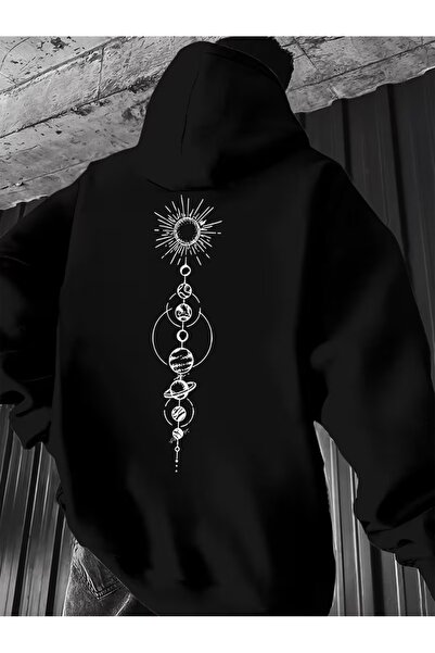 LAND MODA - Hanorac de damă cu imprimeu, din țesătură compactă (cu interior d...