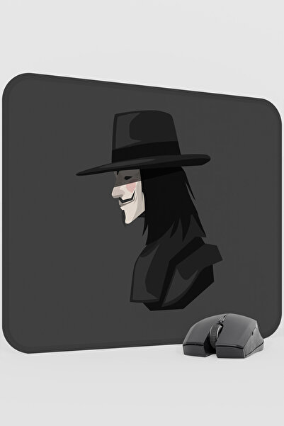 mousepad bastir V for Vendetta V5 48X40 XL Gaming Rubber Non-Slip Base Mouse ...