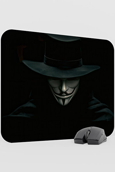 mousepad bastir V for Vendetta V4 48X40 XL Gaming Rubber Non-Slip Base Mouse ...