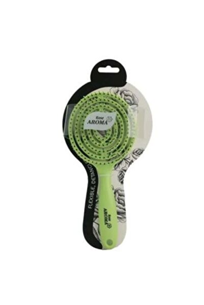 Rose Aroma Detangling Hair Brush (Random Color)