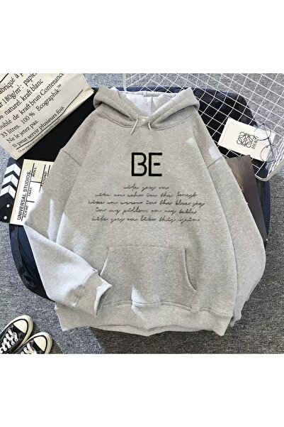 donamod Mărime mare cu glugă Be cu imprimeu Full Winter supradimensionat New ...