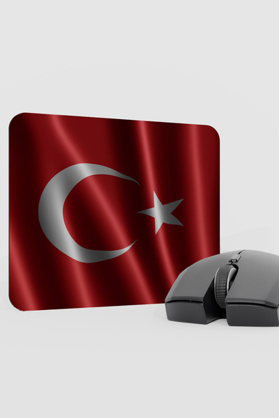 mousepad bastir Republic of Turkey Flag V5 22X18 Gaming Rubber Non-Slip Base ...