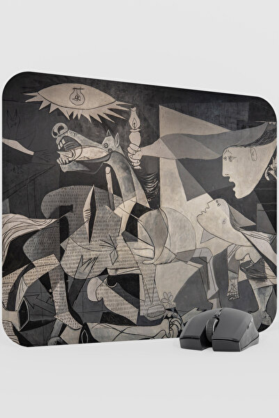 mousepad bastir Guernica Painting Pablo Picasso V2 48X40 XL Gaming Rubber Non...