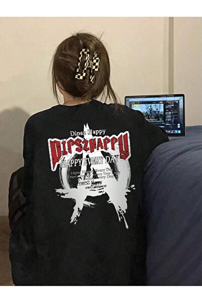 donamod Pulover cu umeri drop Letter Graphic din seria Coke