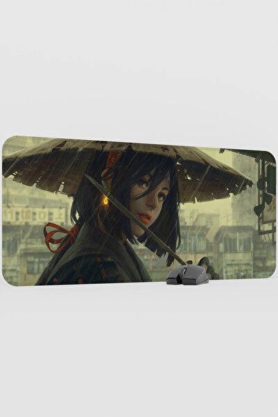 mousepad bastir Women's V4 90X40 XXL Gaming Rubber Non-Slip Base Mouse Pad Mo...
