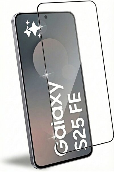 Fibaks Galaxy S25 Fe Unbreakable Glass Full Screen Protector 150Cc Antistatic...