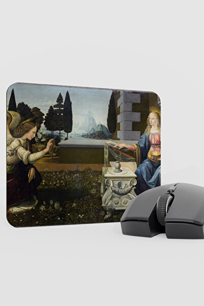 mousepad bastir Leonardo Da Vinci Καλά να είναι το Ευαγγελίο στην Παναγία V1 ...