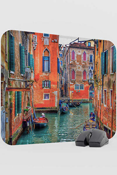 mousepad bastir Venice Italy V2 48X40 XL Gaming Rubber Non-Slip Base Mouse Pa...