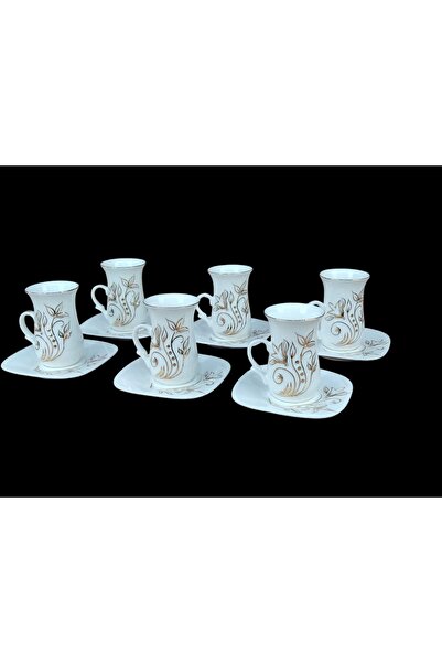 AR HOME 12 PCS PORCELAIN TEA SET