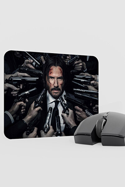 mousepad bastir John Wick V2 22X18 Gaming Rubber Non-Slip Base Mouse Pad Mous...