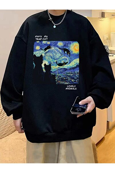 donamod سويت شيرت برسومات هاراجوكا سوكاكت للنساء/الرجال للجنسين