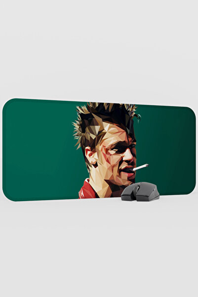 mousepad bastir Fight Club Movie V1 70X30 XL Gaming Rubber Non-Slip Base Mous...