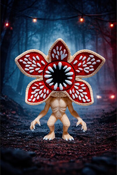 lumix3d Stranger Things Demogorgon Figürü – 12 cm Dekoratif Model