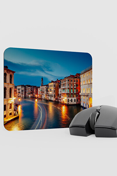 mousepad bastir Venice Italy V4 22X18 Gaming Rubber Non-Slip Base Mouse Pad M...
