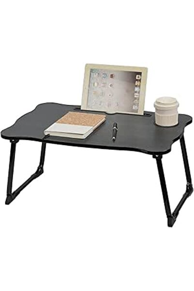 Lawazim Foldable Laptop Table with Drawer