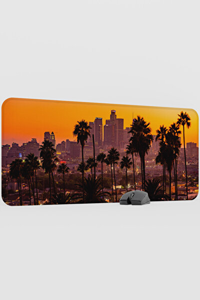 mousepad bastir California Usa V5 90X40 XXL Gaming Rubber Non-Slip Base Mouse...