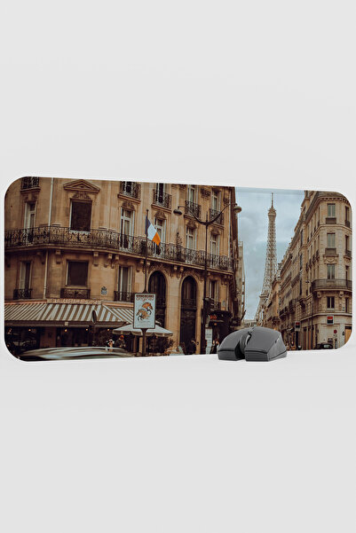 mousepad bastir Paris Streets France Paris Street V5 70X30 XL Gaming Rubber N...