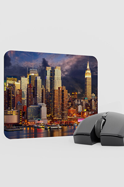 mousepad bastir New York America V5 22X18 Gaming Rubber Non-Slip Base Mouse P...