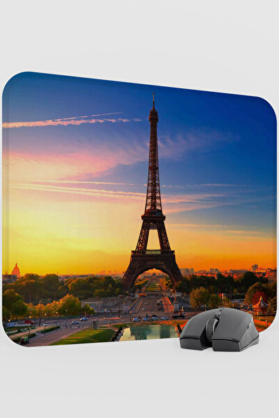 mousepad bastir Paris Eiffel Tower France V3 48X40 XL Gaming Rubber Non-Slip ...