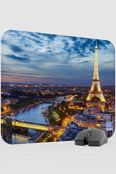 mousepad bastir Paris Eiffel Tower France V2 48X40 XL Gaming Rubber Non-Slip ...